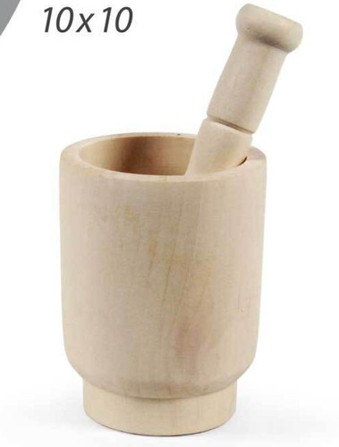 Mortaio legno pestello - pestello, pesto