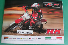 PER MOTO HONDA HM CRE  CRM  50 BAJA  PUBBLICITA BROCHURE DEPLIANT CATALOGO
