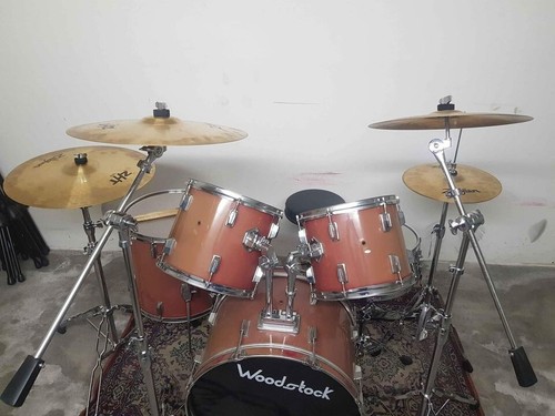 Batteria acustica completa - acustica,