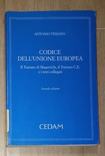 codice dell'unione europea seconda edizione cedam1998 maastricht antonio tizzano