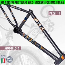 L346 Kit 11 Adesivi Telaio BMX