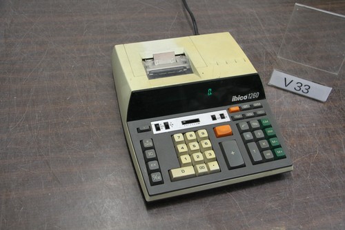 Ibico 1260 calculator v33 - ibico,