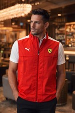 Puma Ferrari Gilet Rosso