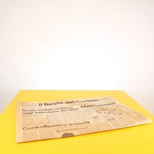 quotidiano vintage il resto del carlino ferrara 1989