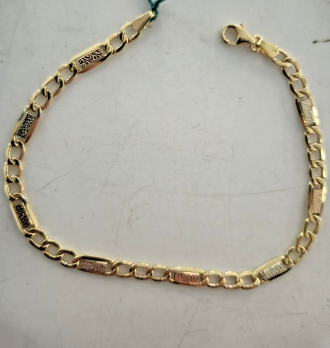 Bracciale oro giallo bianco - bracciale,