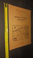 Società Messinese Storia Patria estratto Archivio storico Messina 99 Maurolico
