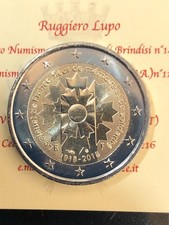 FRANCIA FRANCE 2 Euro COMMEMORATIVO 2018 “LE BLEUET DE FRANCE” 