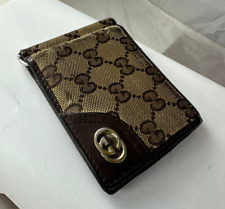 Portafoglio con gancio fermasoldi di Gucci - Originale Vintage