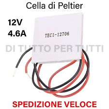 Cella di Peltier 12V 4.6A 55W TEC1-12706 TEC Thermoelectric Raffredda Riscalda