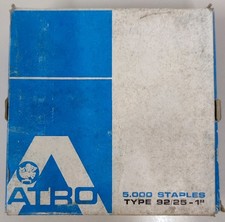 GRAFFETTE ATRO TIPO 92/25 - 1" # STAPLES ATRO TYPE 92/25 - 1" # 5000