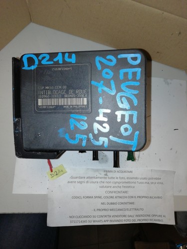 Abs centralina pompa - abs., per