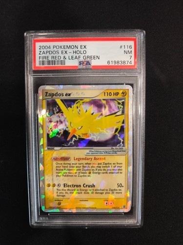 Pokémon card zapdos - zapdos, ex