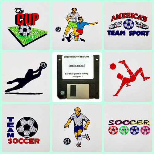 Floppy disk disegni ricamo
