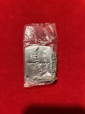 Piastrina Militare in acciaio