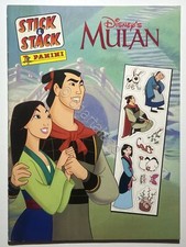 Album Panini - Stick & Stack Disney's Mulan - ed. 1998 Completo