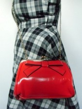 Borsetta Rosso Finta Pelle