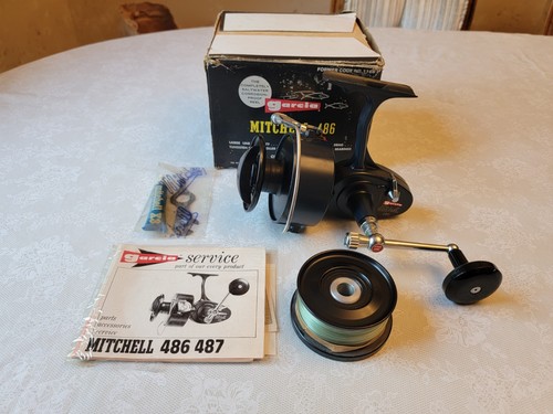 Vintage mitchell 486 spinning - mitchell,