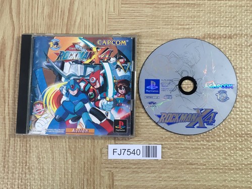 Rockman megaman sony ps1 - megaman, x4