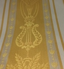 tessuto damascato Impero Oro