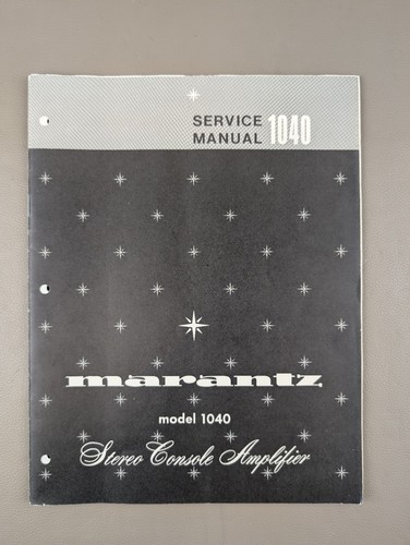 Marantz 1040 amplificatore - marantz,