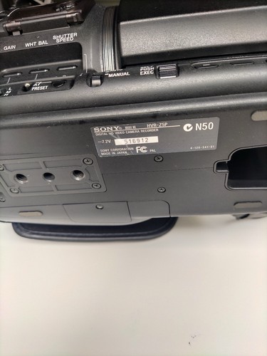 Videocamera sony hvr z5p - videocamera, e