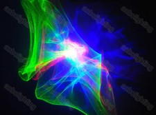 Luci laser palco discoteca DJ