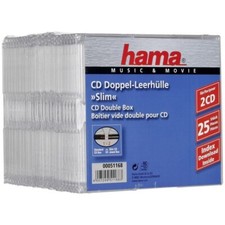 HAMA Custodie CD Slim DOPPIE