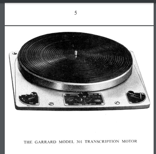 Giradischi garrard 301 - giradischi,