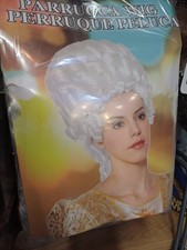 Parrucca bianca donna barocco - bianca,