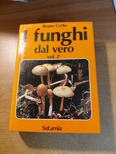 Libro Illustrativo Sui Funghi Bruno Cetto I FUNGHI DAL VERO  VOL 3 SATURNIA
