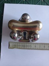 Vintage Rara Scultura Metallo Fluidità Sessuale (NO design modernariato Antica)