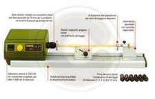 MICRO TORNIO PER LEGNO 220V MINI PROXXON 27020