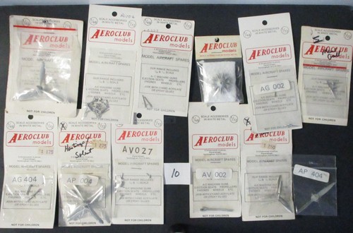 Lotto set dettagli aerei - 12,