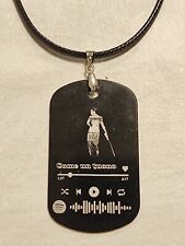 Collana   Personalizzabile  Spotify Come un tuono Guè Rose villan Rap 