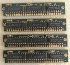 Memoria SIMM 30pin 256 KB M881C4. Vintage '80. 4pz