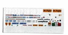 Decal 1/43 Ferrari 126 C2 1982 Villeneuve Pironi Racing 43 from Zanchetti