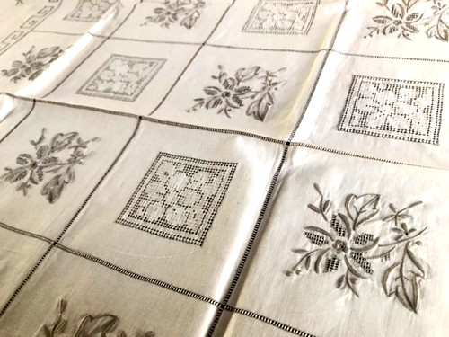 Vintage hand embroidered