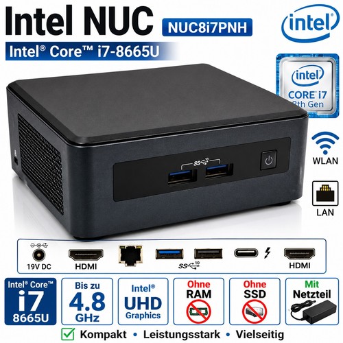 Intel nuc8i7pnh mini - intel,