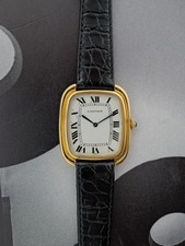 Cartier Gondole Paris Vintage Jumbo Ref.97050 Case Gold 18 KT Manual Caliber 97
