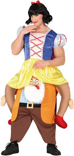 Costume uomo biancaneve nano - costume,