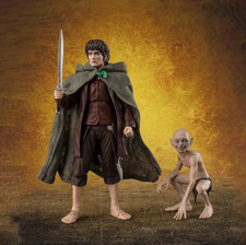 Frodo Baggins Gollum SH Figuarts Bandai Tamashii Nations S.H. Il Signore degli Anelli