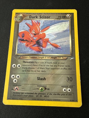 Dark scizor 105 neo - 9/105,
