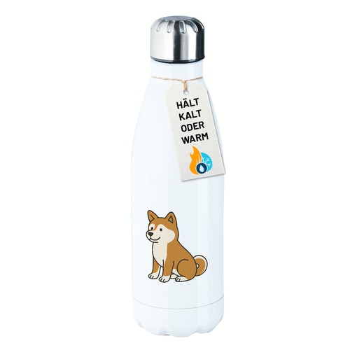 Borraccia acciaio inox - acciaio,