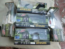 lotto 5 elicotteri modellismo radiocomandati rc Silverlit Pico Z Apache AH-64D