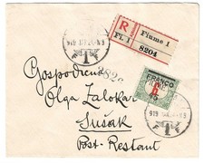1919 Fiume - Lettera da Fiume