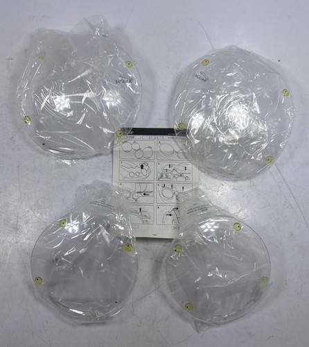 Set coperchio fari - in, vetro