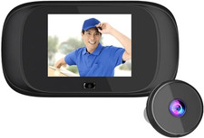 Spioncino Digitale per Porta Con Telecamera per Porta, 2,8 Pollici, per Visione 