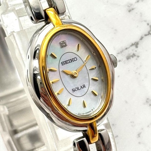 Orologio seiko solar ovale - orologio,