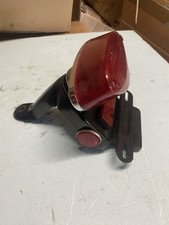 portatarga con faro posteriore completo di catadiotri originale Kawasaki W650