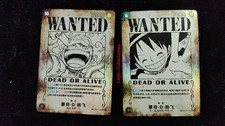 One Piece Wanted Poster Card